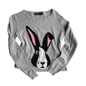 🐰SUGARHILL BOUTIQUE Bunny Intarsia Sweater in size small (4)
